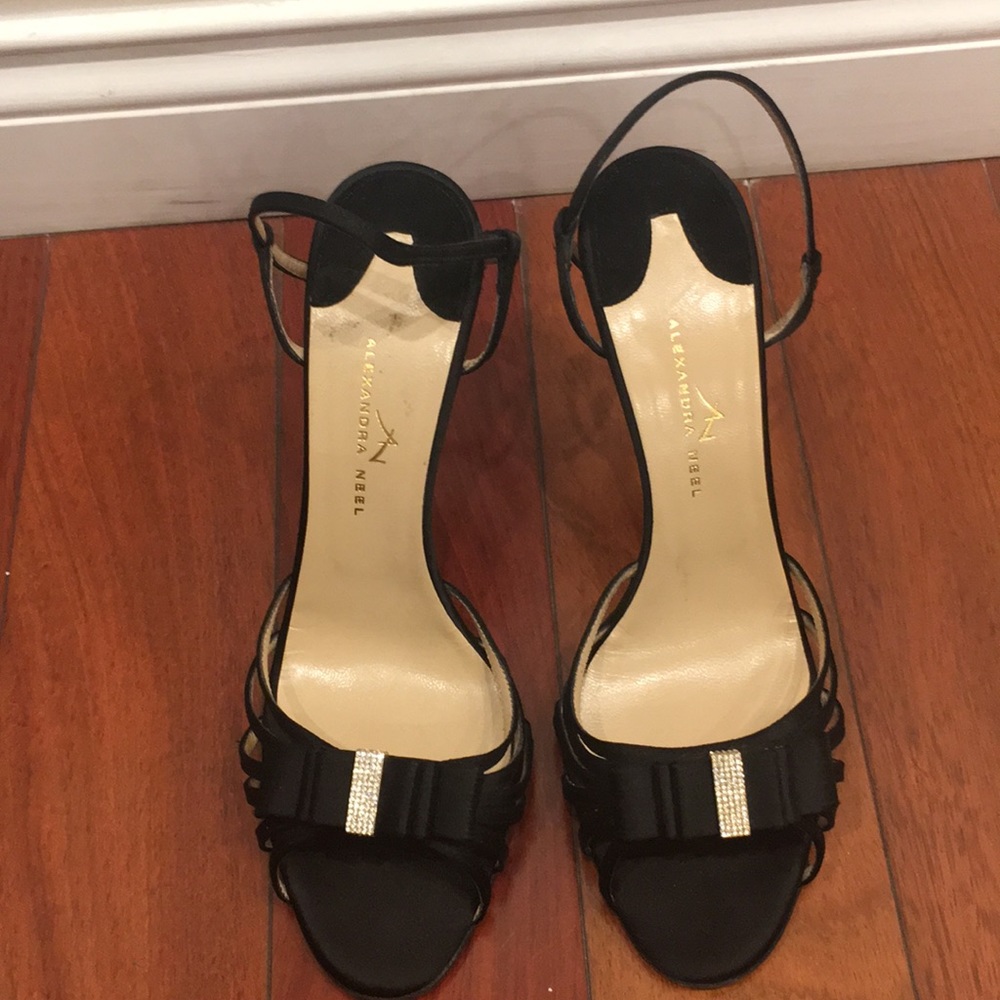 Alexandra Neel evening sandals. Made in Italy.